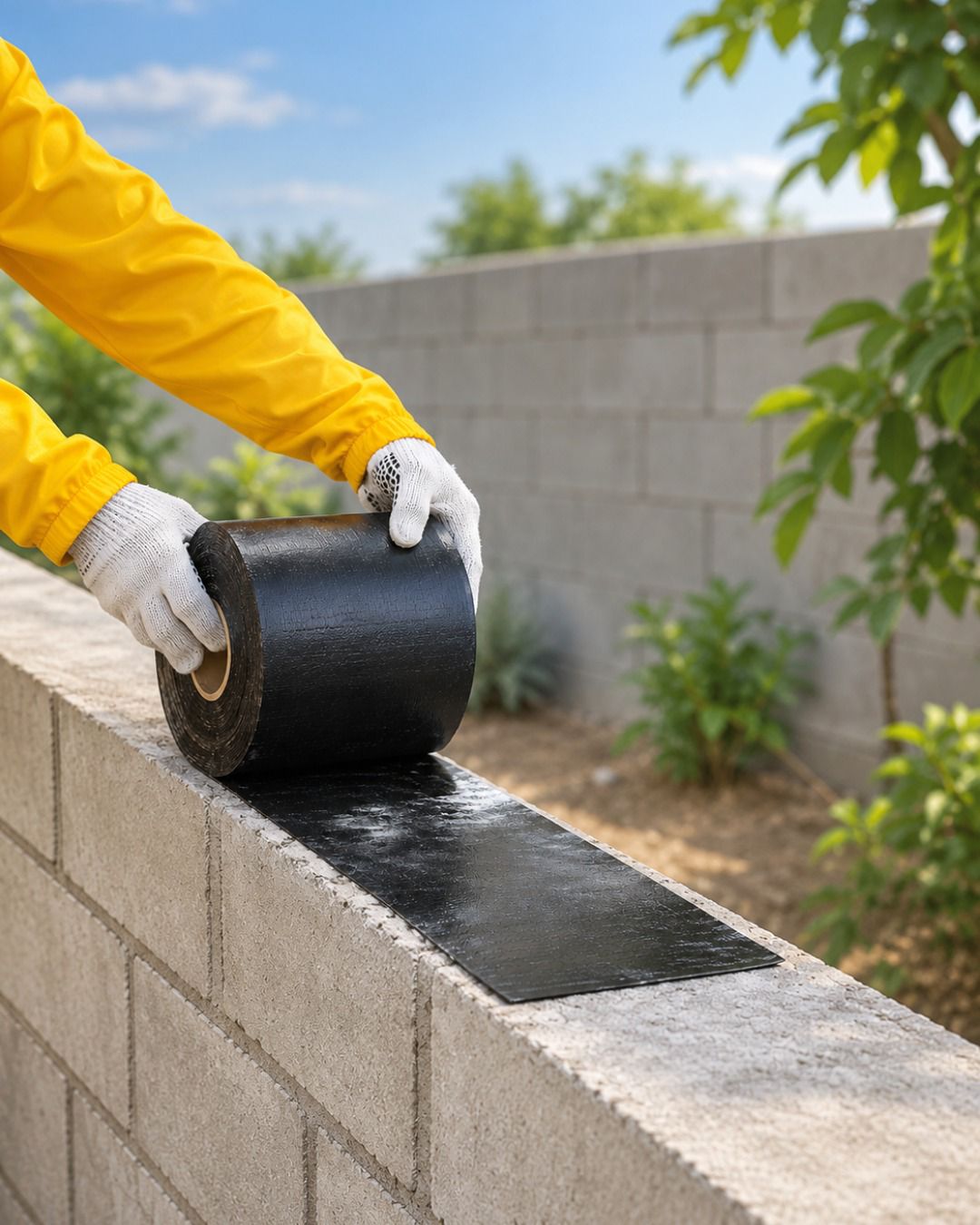waterproofing application